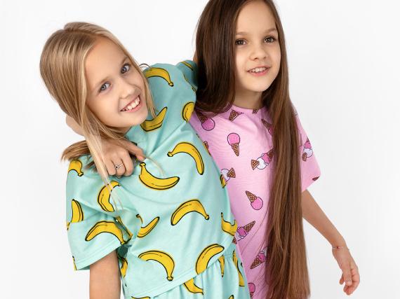 пижама и сорочка для девочки 